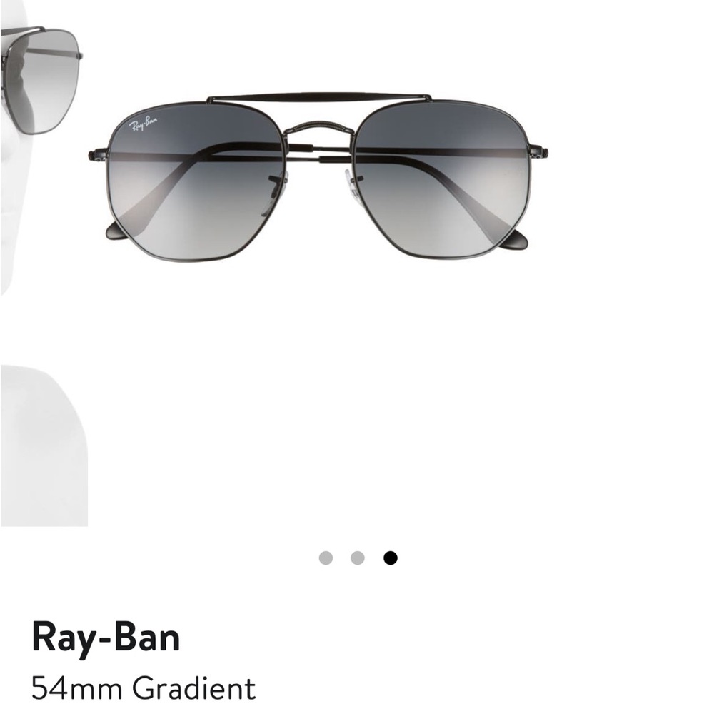 54mm Black Ray- Ban Sunglasses
